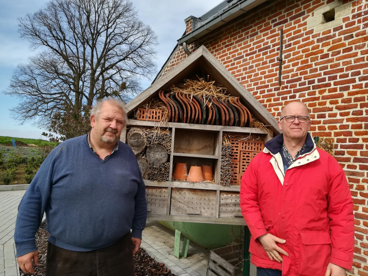 Landbouwers Jan en Josse Peeters uit Huldenberg